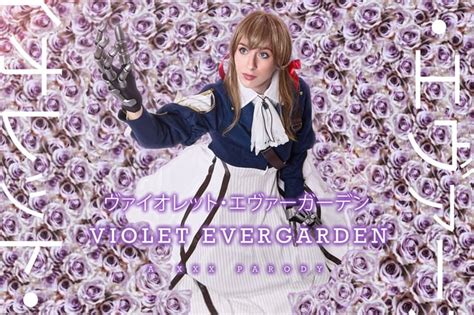 violet evergarden nude|Violet Evergarden: A XXX Cosplay Parody .